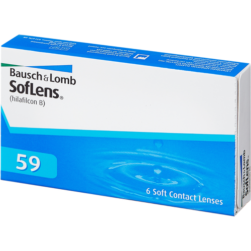 Контактные линзы Bausch & Lomb SofLens 59, 6 шт., R 8,6, D -4,75 фотография