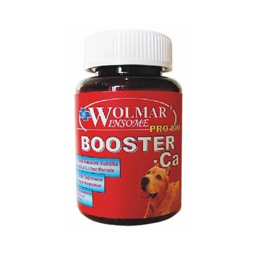 Витамины Wolmar Winsome Pro Bio Booster Ca для щенков средних и крупных пород , 180 таб. фотография