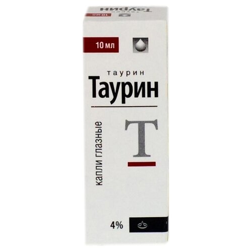 Таурин гл. капли, 4%, 10 мл фотография