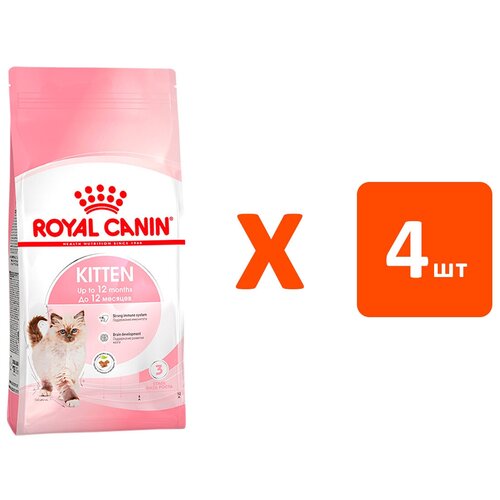 фотография ROYAL CANIN KITTEN 36 для котят (4 кг х 4 шт), купить за 18271 р