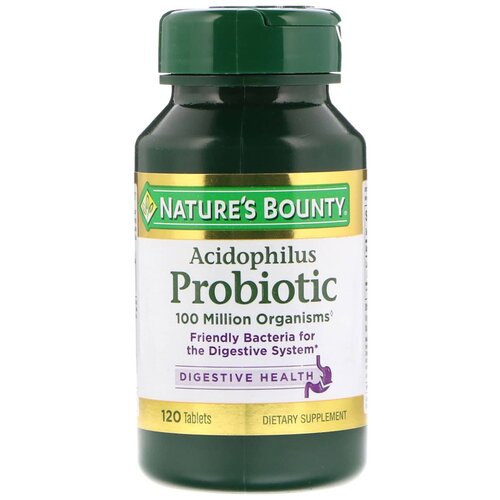 Acidophilus Probiotic таб., 120 шт., 1 уп. фотография