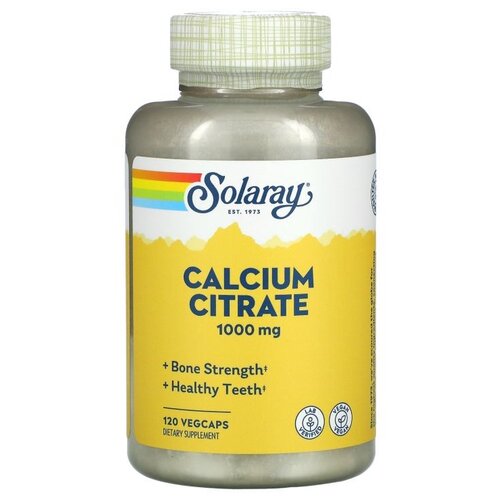 Calcium Citrate, 1000 мг, 100 г, 120 шт. фотография