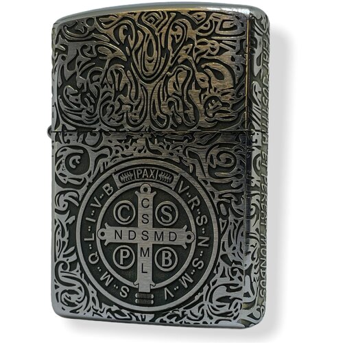 фотография Зажигалка бензиновая Zippo Armor Хром с гравировкой Constantin, купить за 7500 р