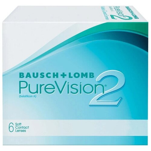 Контактные линзы Bausch & Lomb PureVision 2 HD., 6 шт., R 8,6, D -0,75 фотография