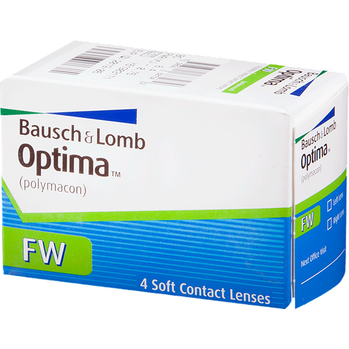 Контактные линзы Bausch & Lomb Optima FW, 4 шт., R 8,7, D -3,5 фотография