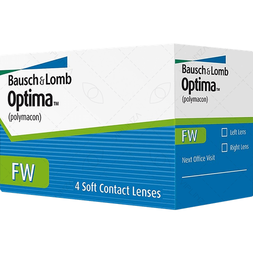 Контактные линзы Bausch & Lomb Optima FW, 4 шт., R 8,7, D +1 фотография