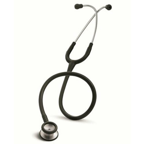 3M Стетоскоп Littmann Classic II Pediatric, черная трубка, стальная акуст. головка, 71 см фотография