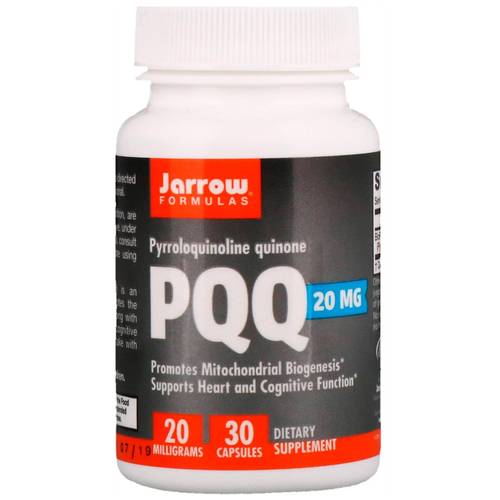 Капсулы Jarrow Formulas PQQ (пирролохинолинхинон), 30 г, 20 мг, 30 шт. фотография