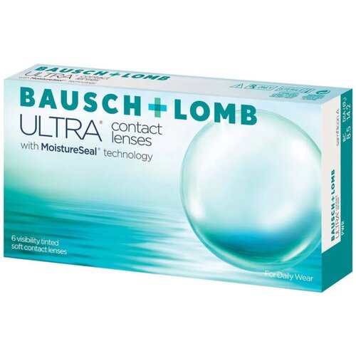 Контактные линзы Bausch & Lomb Ultra, 6 шт., R 8,5, D -4,5, 1 уп. фотография