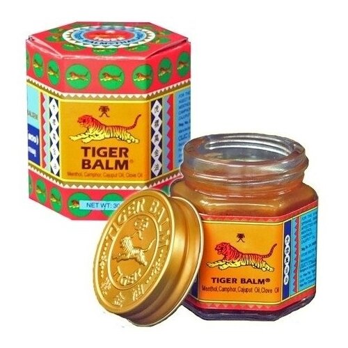 Бальзам Tiger Balm тигровый красный, 30 г, 30 мл фотография