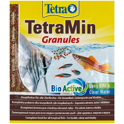 Сухой корм  для  рыб, рептилий Tetra TetraMin Granules, 20 мл, 15 г фотография