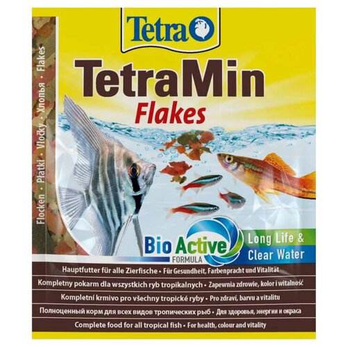 Сухой корм  для  рыб Tetra TetraMin flakes, 12 г фотография