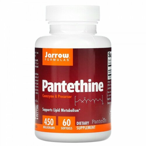 Jarrow Formulas Pantethine (пантетин) 450 мг 60 капсул фотография