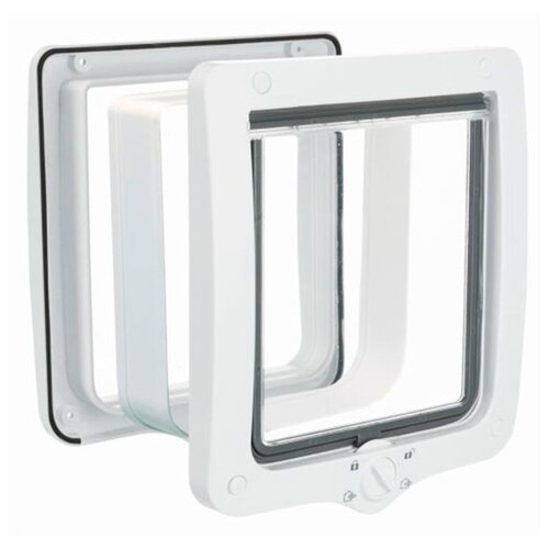 Дверца в дверь для животных TRIXIE 4-Way Flap Door XL with Tunnel 25х8х8  см фотография