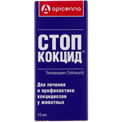 Суспензия Apicenna Стоп-Кокцид, 10 мл, 50 г, 1уп. фотография