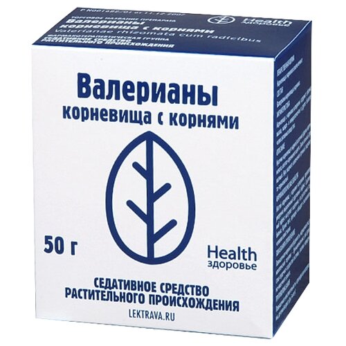 Здоровье Health корневище Валерианы, 50 г фотография