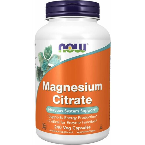 Magnesium Citrate, Магний Цитрат - 240 капсул фотография