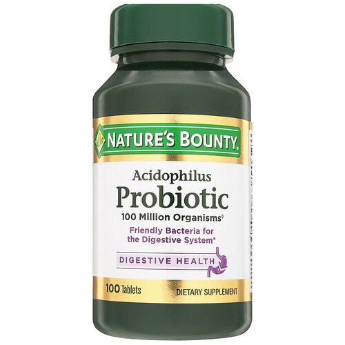 Acidophilus Probiotic таб., 100 шт., 1 уп. фотография