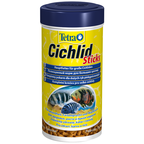 Сухой корм  для  рыб Tetra Cichlid Sticks, 250 мл, 75 г фотография