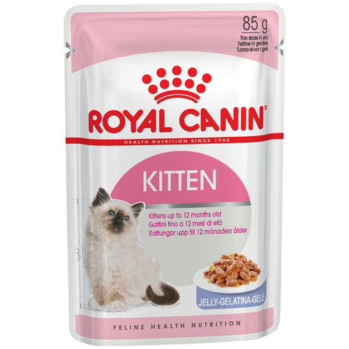 корм для котят Royal Canin Kitten Instinctive 14 шт. х 85 г (кусочки в желе) фотография