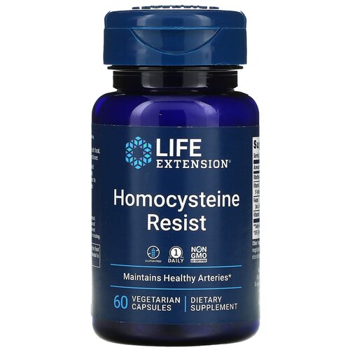 Капсулы Life Extension Homocysteine Resist, 40 г, 60 шт. фотография