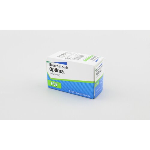 Контактные линзы Bausch & Lomb Optima FW, 4 шт., R 8,7, D -6 фотография