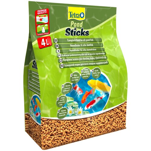 Сухой корм  для  рыб Tetra Pond Sticks, 4 л, 450 г фотография