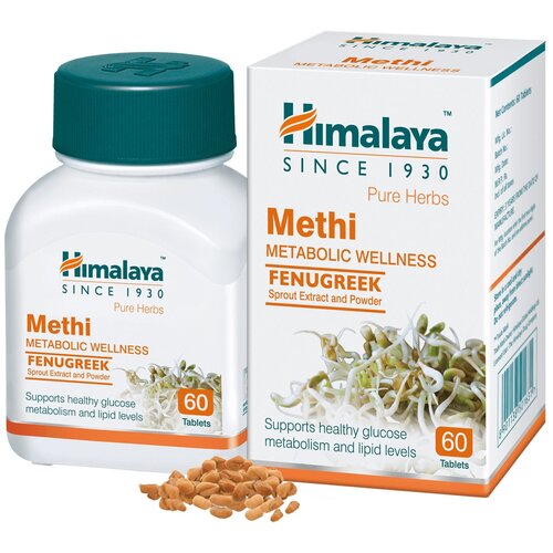 Таблетки Himalaya Herbals Methi, 60 шт. фотография