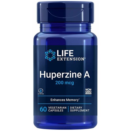 Huperzine A 200 mcg, 60 vegetarian capsules фотография