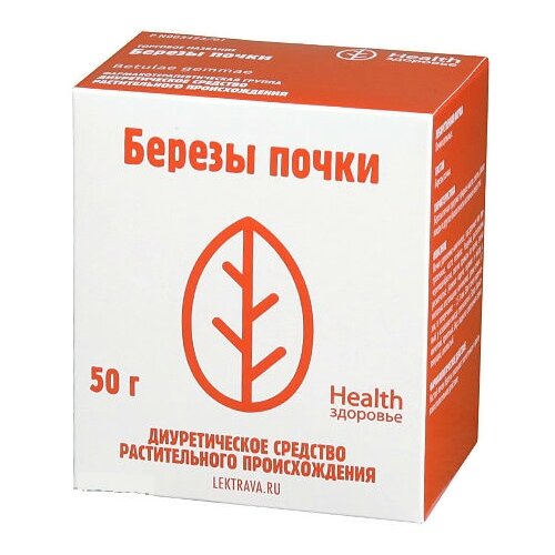 Здоровье Health почки Березы, 50 г фотография