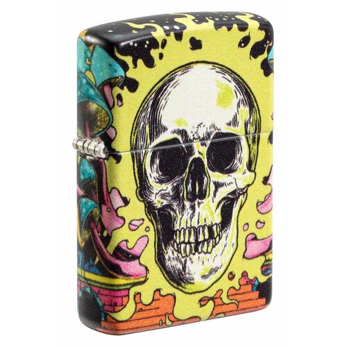 Зажигалка бензиновая Zippo 48640 Skull Design фотография