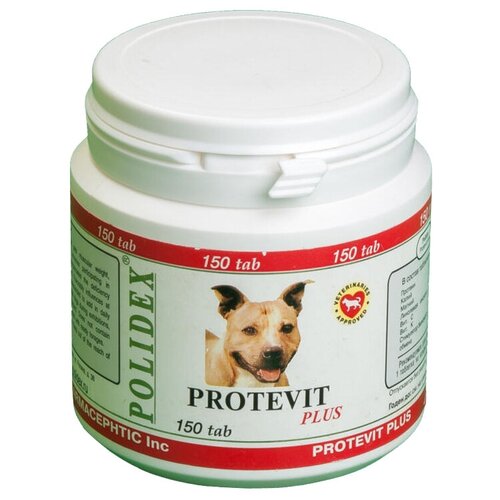 Витамины Polidex Protevit plus , 150 таб. х 2 уп. фотография