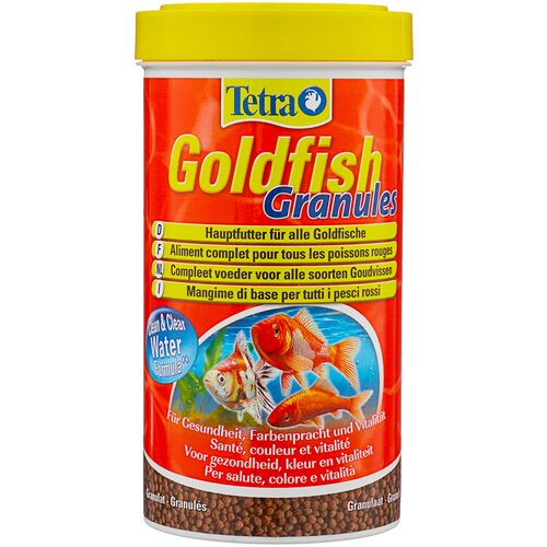 Сухой корм  для  рыб Tetra Goldfish Granules, 500 мл, 209 г фотография