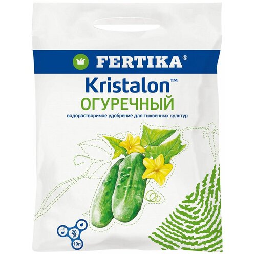 фотография Удобрение FERTIKA Kristalon огуречный, 0.02 л, 20 г, 1 уп., купить за 140 р