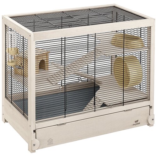 Ferplast Hamsterville Nera клетка для хомяков, 60x34x49 см фотография