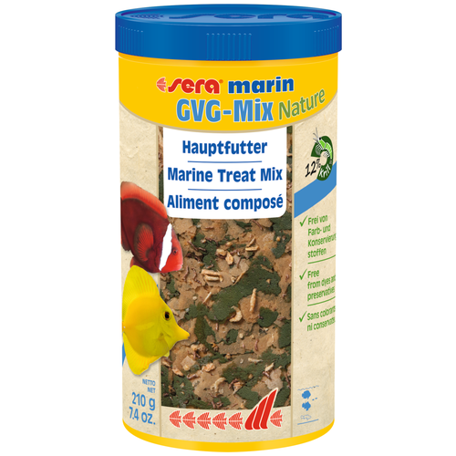 Сухой корм  для  рыб Sera Marin GVG-Mix Nature Treat-Mix, 1 л, 210 г фотография