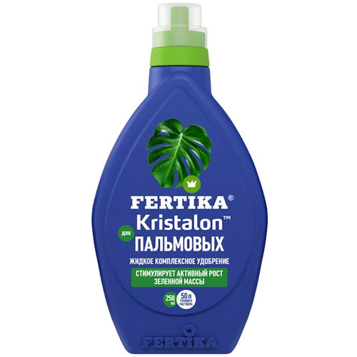 Удобрение FERTIKA Kristalon для фикусов и пальм, 0.25 л, 301 г, 1 уп. фотография