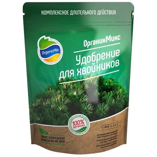 Удобрение Organic Mix для хвойных, 0.25 л, 200 г, 1 уп. фотография