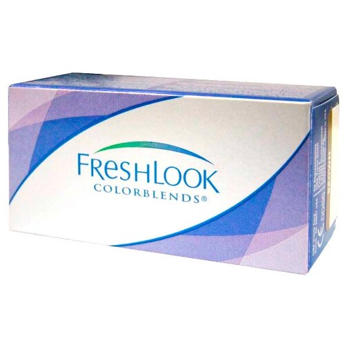 Контактные линзы Alcon Freshlook ColorBlends, 2 шт., R 8,6, D -4, true sapphire фотография