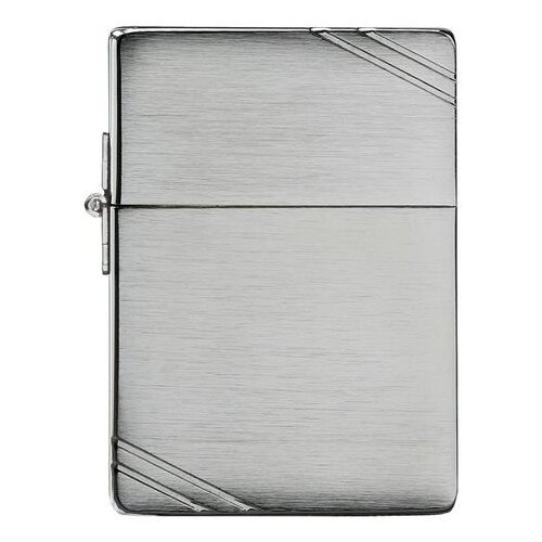 Zippo 1935 Replica зажигалка бензиновая Slashes Brushed Chrome 1 шт. 1 шт. 55 г фотография