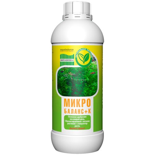 Aquabalance Микро-баланс+K удобрение для растений, 1 л, 1.05 кг фотография