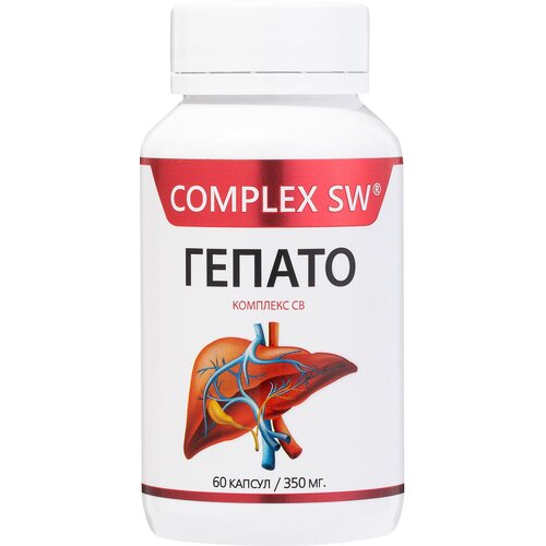 Hepato Complex SW капс., 50 г, 60 шт., 1 уп. фотография