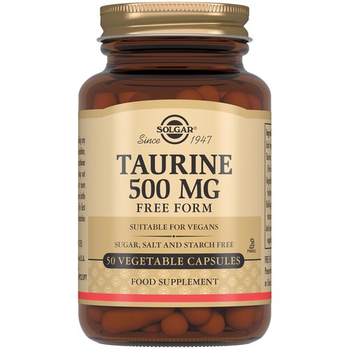 Taurine капс., 500 мг, 34 г, 50 шт. фотография