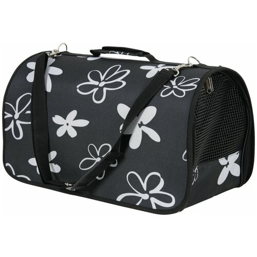 Сумка-переноска для животных ZOLUX Flower Bag L 25х33х50.5 см 50.5 см 33 см 25 см черный фотография