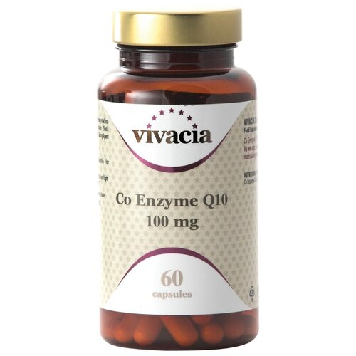 Vivacia Co Enzyme Q10 капс., 60 шт., лимон и лайм фотография