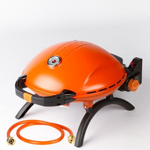 Газовый гриль O-GRILL 800T orange + адаптер А + шланг O-Hose в подарок фотография