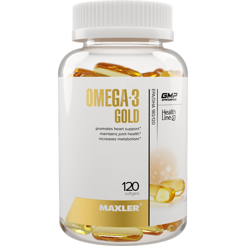 Maxler Omega 3 Gold капс., 120 шт. фотография