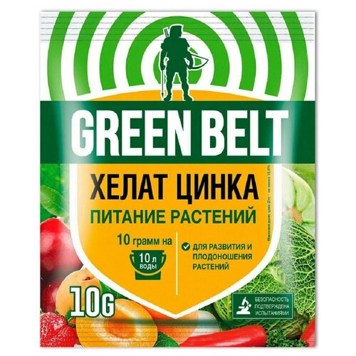 Удобрение Green Belt Хелат цинка, 10 г, 1 уп. фотография