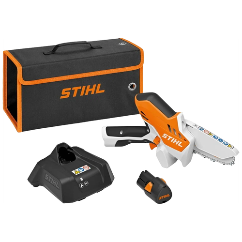 Сучкорез аккумуляторный STIHL GTA-26, 2 А·ч, 10.8 В,  с АКБ , оранжевый фотография