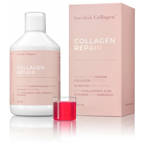 Морской коллаген Collagen Repair Swedish Nutra 10.000 мг питьевой 500 мл фотография